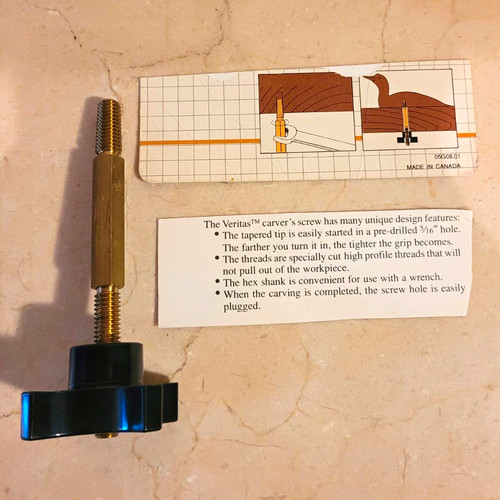 Veritas carver screw - carver's,