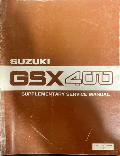 Genuine factory suzuki - suzuki, gsx400
