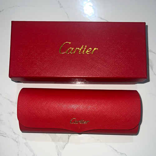 Cartier red unisex hard case - red,