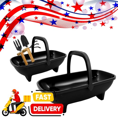 Black 53cm plastic - 53cm, garden