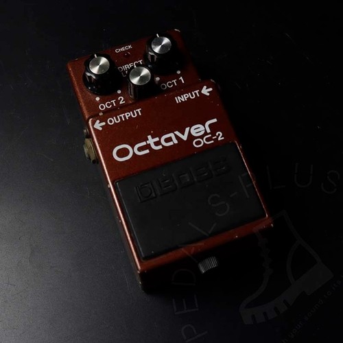Boss octaver black - octaver, (black