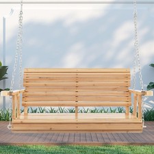 149cm Wooden Porch Swing Heavy