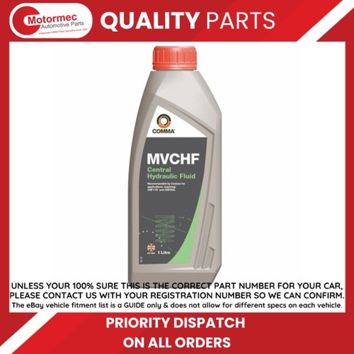 Comma mvchf central hydraulic - central,