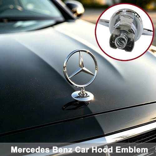 Mercedes bonnet star - mercedes, hood