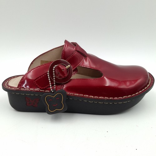 Alegria lite red patent t - lite,