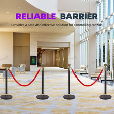 Black &Gold Stanchion Posts