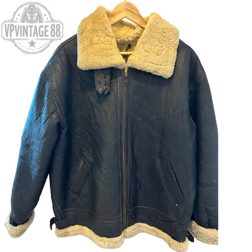 Vintage aviator bomber - vintage, b-3