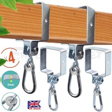 4x Heavy Duty Swing Hook