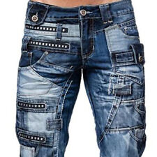 K&M Kosmo Lupo TURIN Mens Jeans Clubwear Denim Blue all Sizes