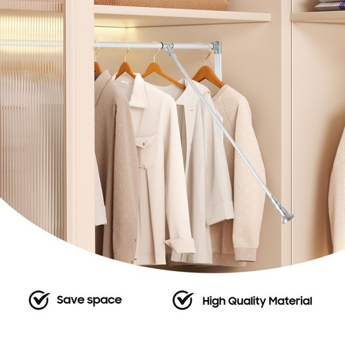 Pull down clothes rail - pull,