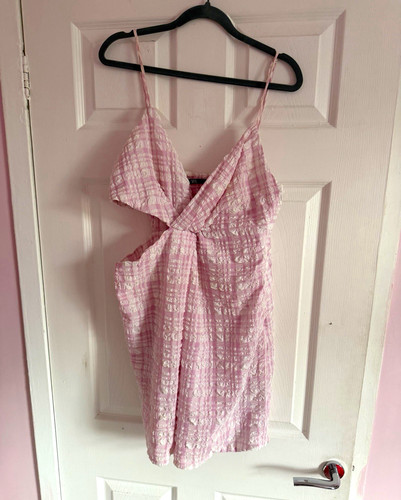 Zara pink white - zara, check