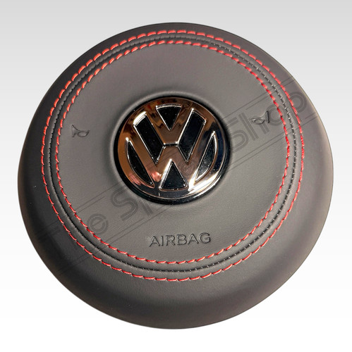 Leather airbag cover for - leather,