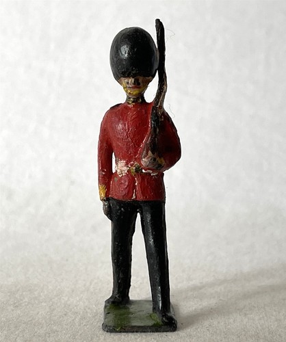 Vintage playworn painted lead - playworn,