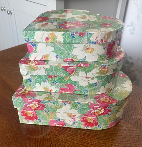 Vintage paper mache stacking - vintage,