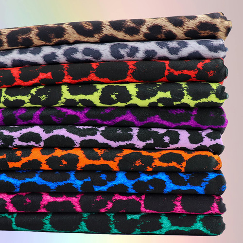Leopard print fabric jersey - leopard,
