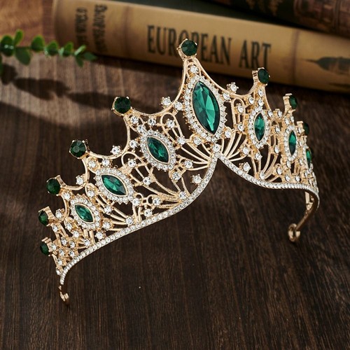 Baroque crown shiny - crown, princess