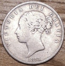 1878 Queen Victoria Young Head