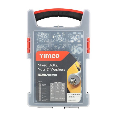 Timco mixed bolts nuts and - nuts,