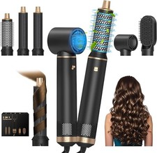 HumiLuft Magic Styler, 5 in 1 Hair Styler, 1000W Air Styler with Auto Curling Wa
