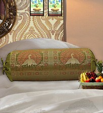 Indian Long Round Pillow Yoga