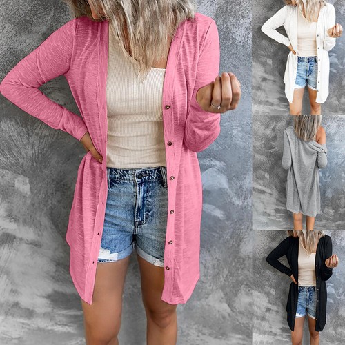 Womens long sleeve cardigan - womens,