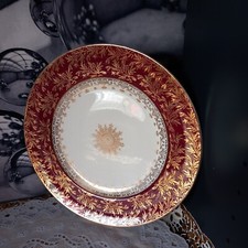 Vintage Meakin Sol Red And