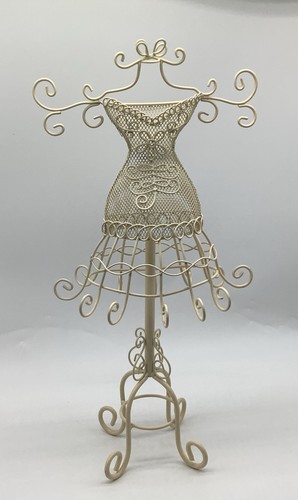 Cream colored metal wire - cream,