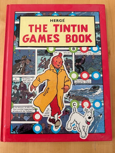 Herge the tintin games book - tintin,