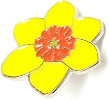 Yellow Daffodil Pin Badge -
