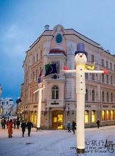 16ft Inflatable Advertising Air Wind Tube Puppet Sky Wavy Man Dancer (No Blower)