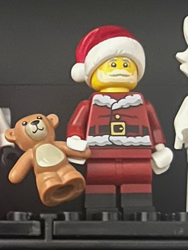 Lego minifigures santa - lego,