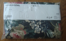 Ikea HENRIKSDAL Chair Cover Long Slipcover LINGBO Multicolor Floral 004.379.21