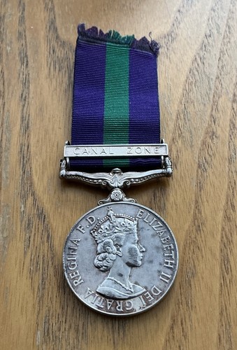 General service medal - general, canal