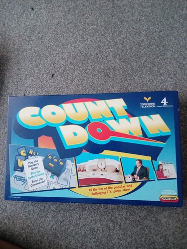 Countdown vintage board game - countdown,