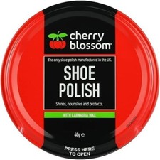 Cherry Blossom Premium Shoe Polish Smooth Leather Shoe Boot Care 40ML