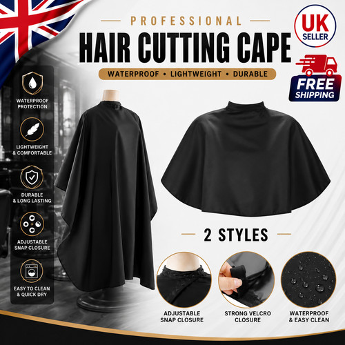 Waterproof salon barber cape - waterproof,