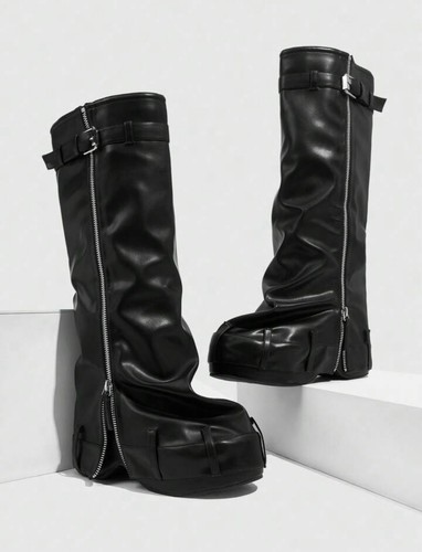 Goth grunge punk chunky solid - grunge,