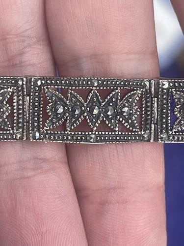 Vintage marcasite silver - marcasite,