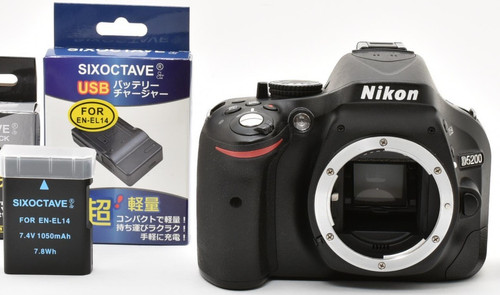 Nikon d5200 1mp - 24.1mp, digital