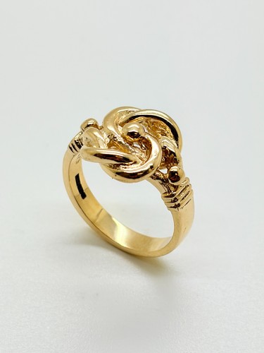 9ct yellow solid gold knot - 9ct,