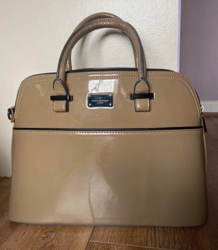 Glossy beige brown paul - beige, paul’s
