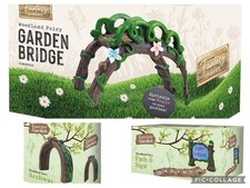 Fairy garden Bridge, Arch, path & banner ideal for fairy garden choice of 3
