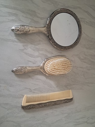 Vintage silver plated piece - silver, 3