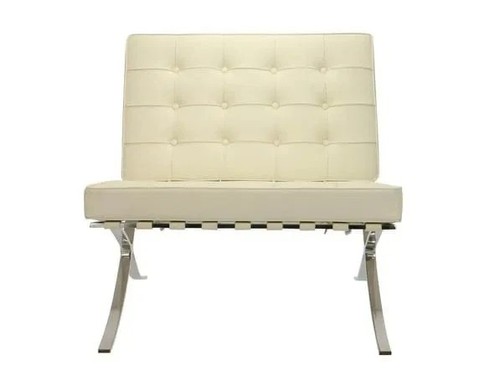 Premium barcelona chair biege - barcelona,