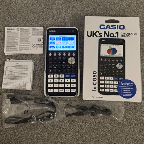Casio cg50 graphing - casio, fx-cg50
