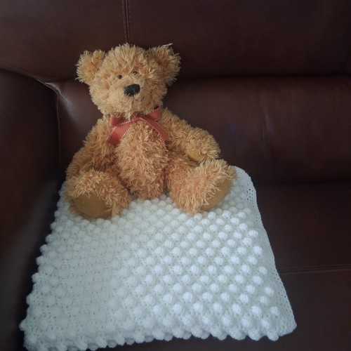 Handmade white crochet baby - handmade,