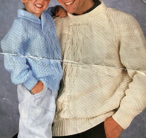 Aran hand knitted jumpers - aran,