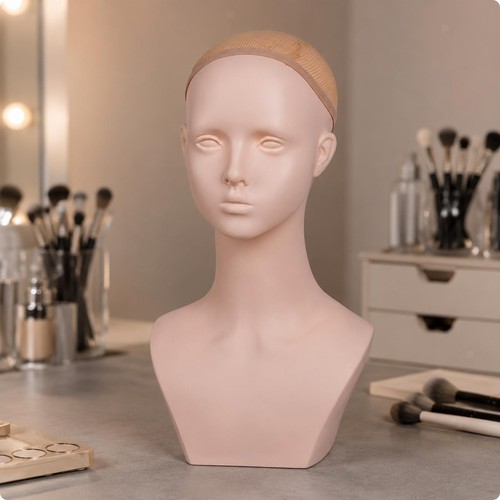 Female mannequin head with - mannequin,