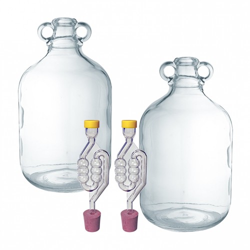 Glass gallon demijohns - gallon,