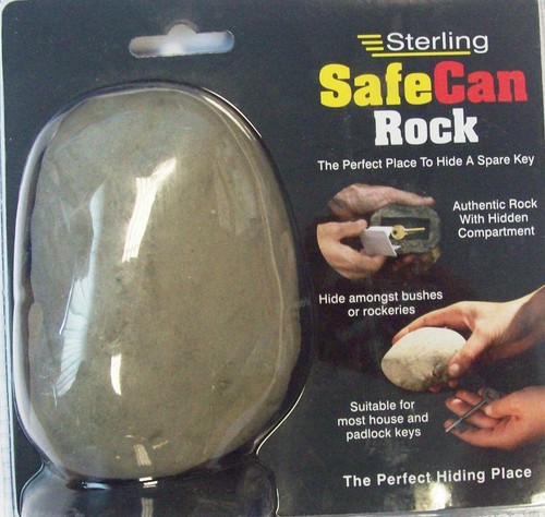 Outdoor garden security stone - outdoor,